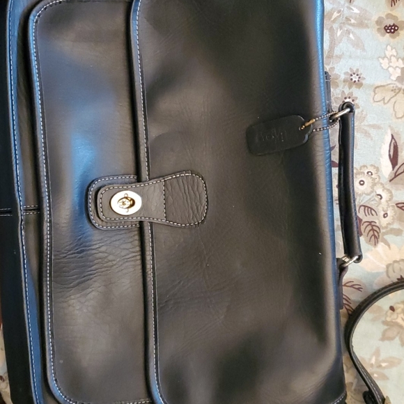 Coach Handbags - Coach Leather Briefcase